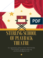 Workshop Now!: Sterling School of Playback Theatre