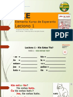 EKE-01 - Aula 1 de Esperanto