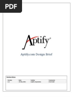 Download Aptifycom Design Brief by Snaz Dorian SN57148060 doc pdf