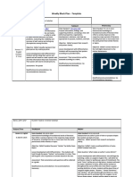 Weekly Block Plan - Template: Dates: 2/22-2/25 Student Teacher: Andrew Gedelian