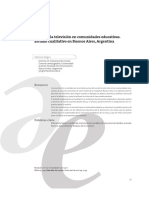 Dialnet ElUsoDeLaTelevisionEnComunidadesEducativas 3647310 PDF