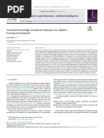 AI Assisted Knowledge Assessment Techniques 2022 Computers and Education A