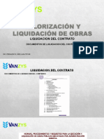 20.4 Documentos de Liquidacion de Contrato