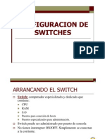 Configuracion de Switches