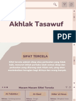 Sifat Terpuji Dan Tercela