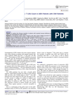 Clinical Features and CD4+ T Cells Count in AIDS Patients With CMV Retinitis - Correlation With Mortality