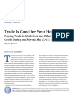 Trade Is Good For Your Health