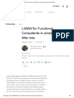 LSMW For Functional Consultants in Simple Step-By-Step Way