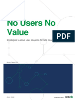 No Users No Value: Strategies To Drive User Adoption For Qlik Analytics