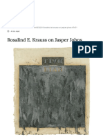 Rosalind E. Krauss On Jasper Johns - Artforum International