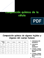 Composición Química de La Célula