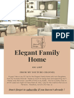 Elegant Family Home CC List