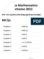 XII - Mathematics (2022)