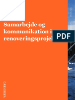 Samarbejde Og Kommunikation I Renoveringsprocesser Vejledning