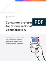 Consumer Preferences For Conversational Commerce & AI - 2021