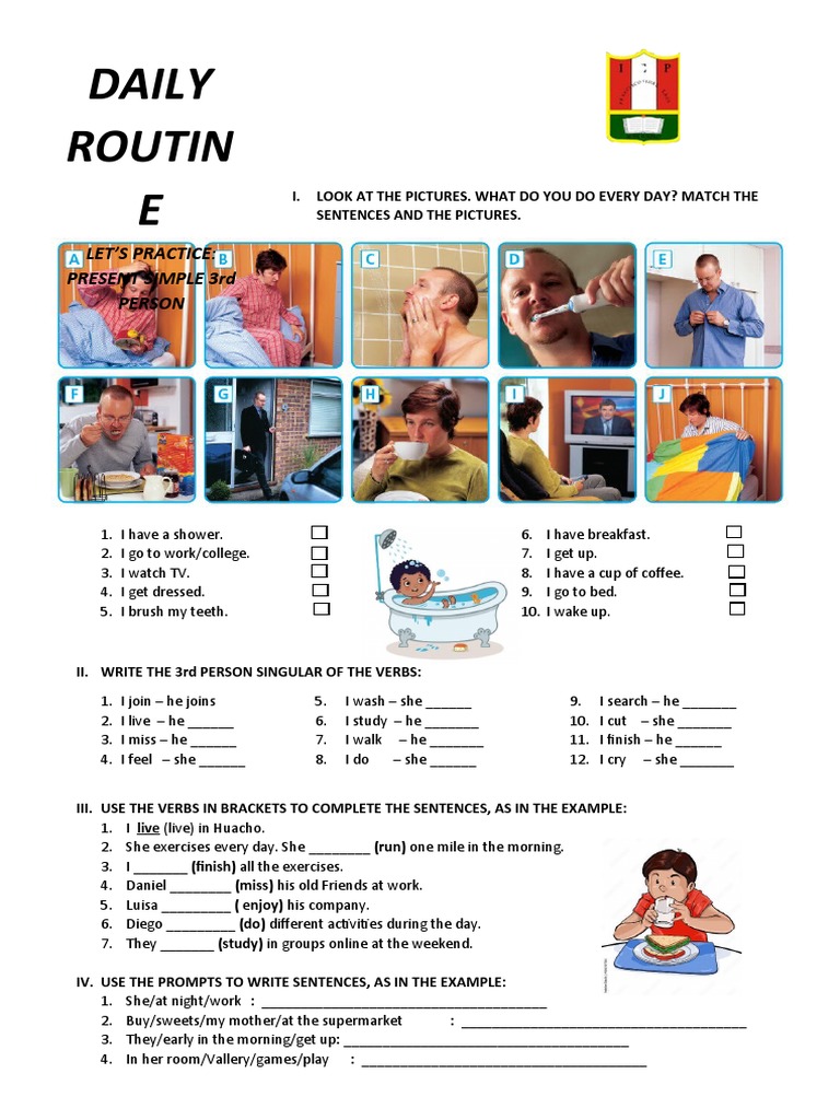 Daily Routine 4e Virtual | PDF | Self-Improvement