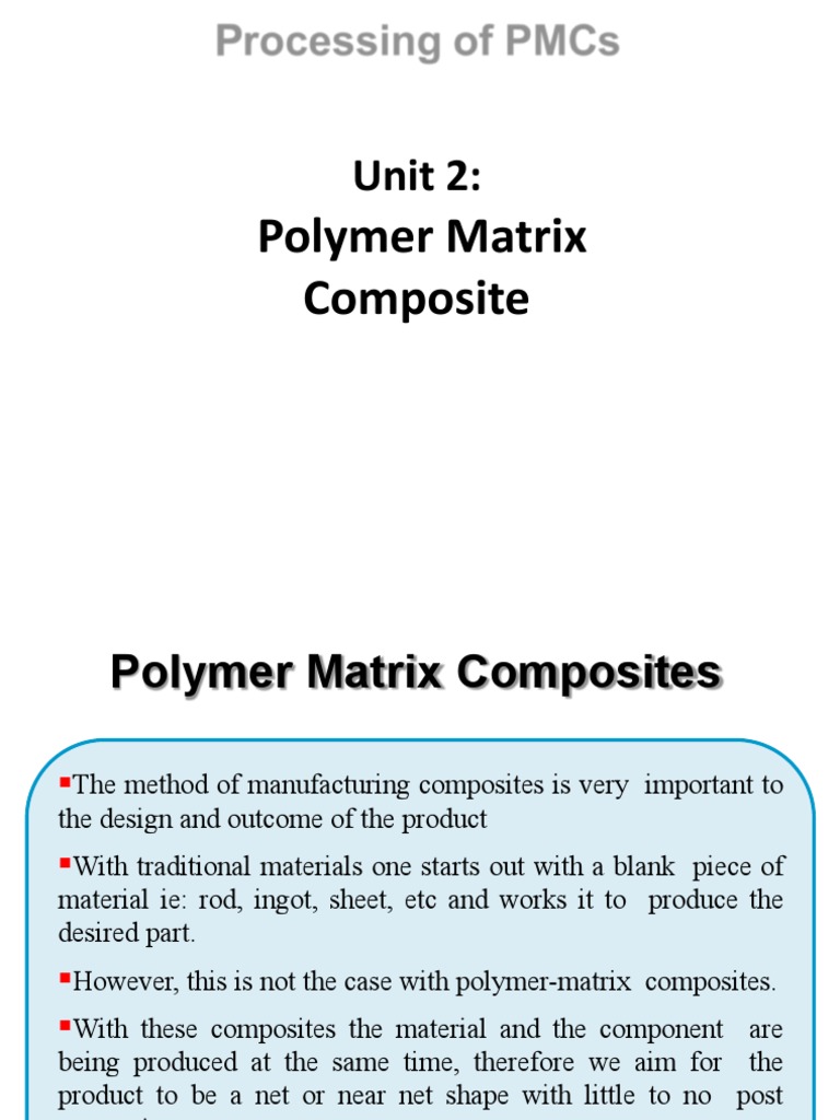 Polymer Composites Manufacturing | PDF | Composite Material | Thermoplastic