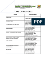 Fechas Civicas