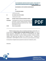 Informe - Mayores Metrados