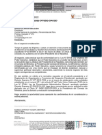 Respuesta PresIdencia de La Republica a CENAJUPE Carta 002895 2022 