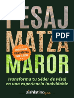 Pesaj-Matza-Maror Guia-Seder