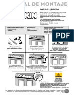 MANUAL DE MONTAJE RÓTULO CON FORMA