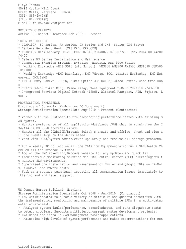 Storage Engineer PDF Wavelength Division Multiplexing Computer