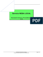 Descripcion del servicio NEBA LOCAL