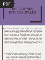 Relaciones Intergrupales