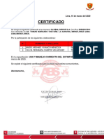 Certificado Capacitacion Uso y Manejo Correcto Del Extintor - Global Group S.A.