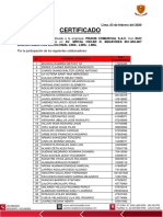 Certificado Evacuacion en Situaciones de Riesgo - Praxis Comercial