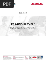 Magnetrol E3 Modulevel Datasheet