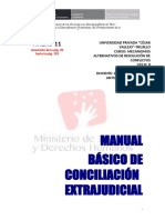 Conciliación extrajudicial: manual básico