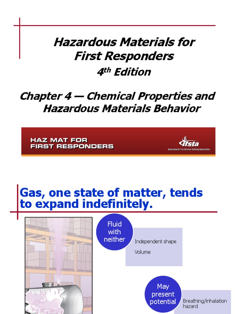 Hazardous Materials For First Responders Lesson 04 PP PDF