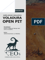 Brochure curso Voladura Open Pit - Ceos