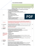 PRE-AUDITORIA DE UNIDADES PARA ARMAZENAMENTO E RECEBIMENTO