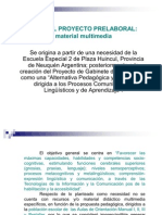 Proyecto Pre Laboral en Gabinete de Computación