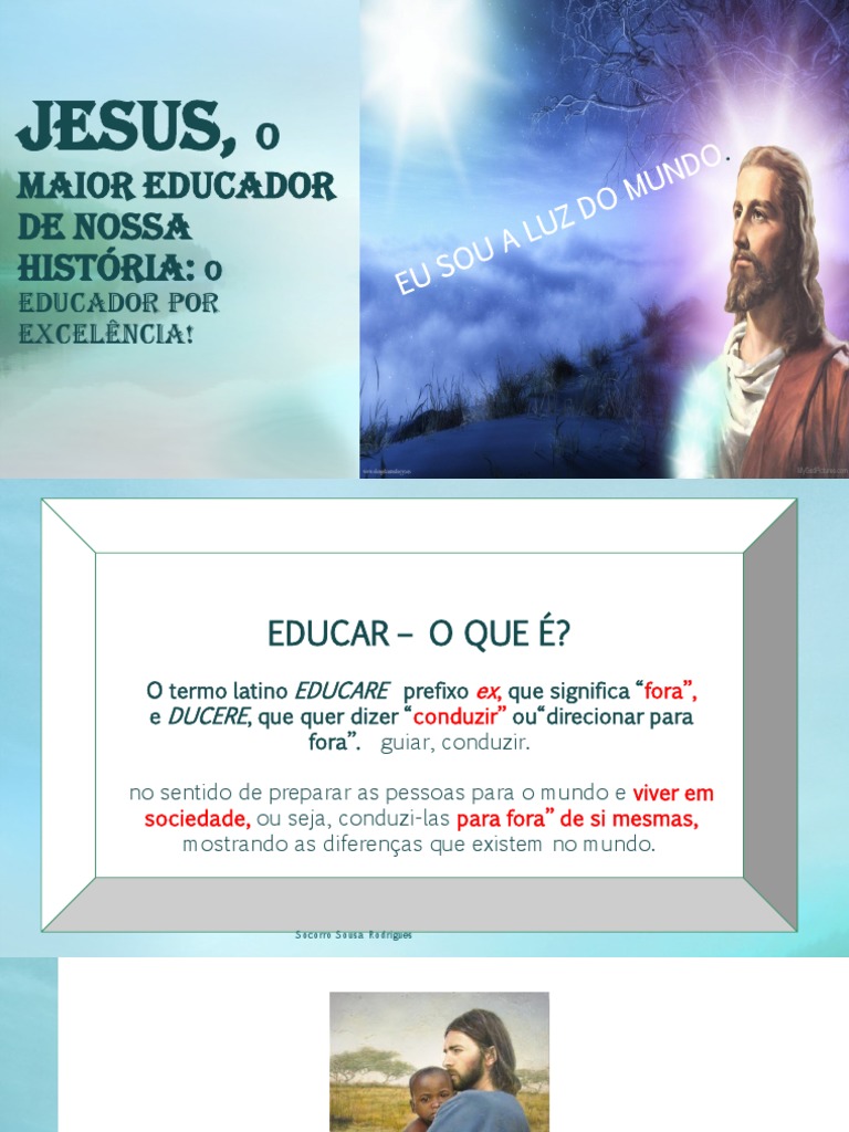 Jesus: O Educador por Excelência | PDF | Jesus | Amor