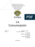 Lenguaje y Comunicacion Trabajo Grupal