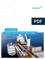 IPP Project Case Study: Precise Coordination Delivers Oversized Cargo to Remote Russian Petrochemical Plant
