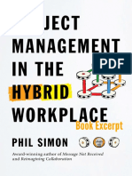 Book Excerpt: Project Management in The Hybrid Workplace