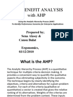 Ahp for Cost-benefit (2)