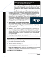 GOLDSHEET CombustionSafetyTestProcedure GoldSheet