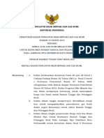 Peraturan BPH Nomor 10 Tahun 2016 Harga Gas Pertagas Niaga Kota Prabumulih 300516 JDIH Ver