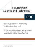 Human Flourishing in Science and Technology