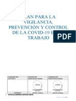 GG - SST.06 Plan para La Vigilancia, Prevención y Control de La Covid-19 en El Trabajo