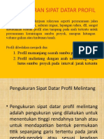 Sipat Datar Profil