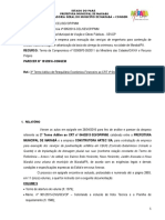 Contratação de obras de contenção de cheias e drenagem em Marabá