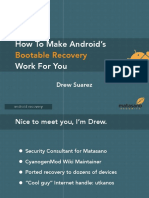 How To Make Android's Work For You: Bootable Recovery