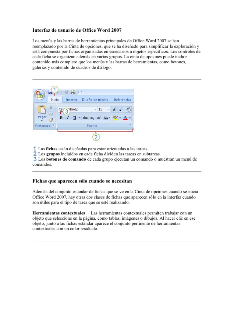 MICROSOFT WORD 2007 visual data 3